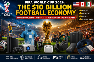 FIFA World Cup 2026: The $10 Billion Football Economy – What Products Fans Are Secretly Buying During the Tournament